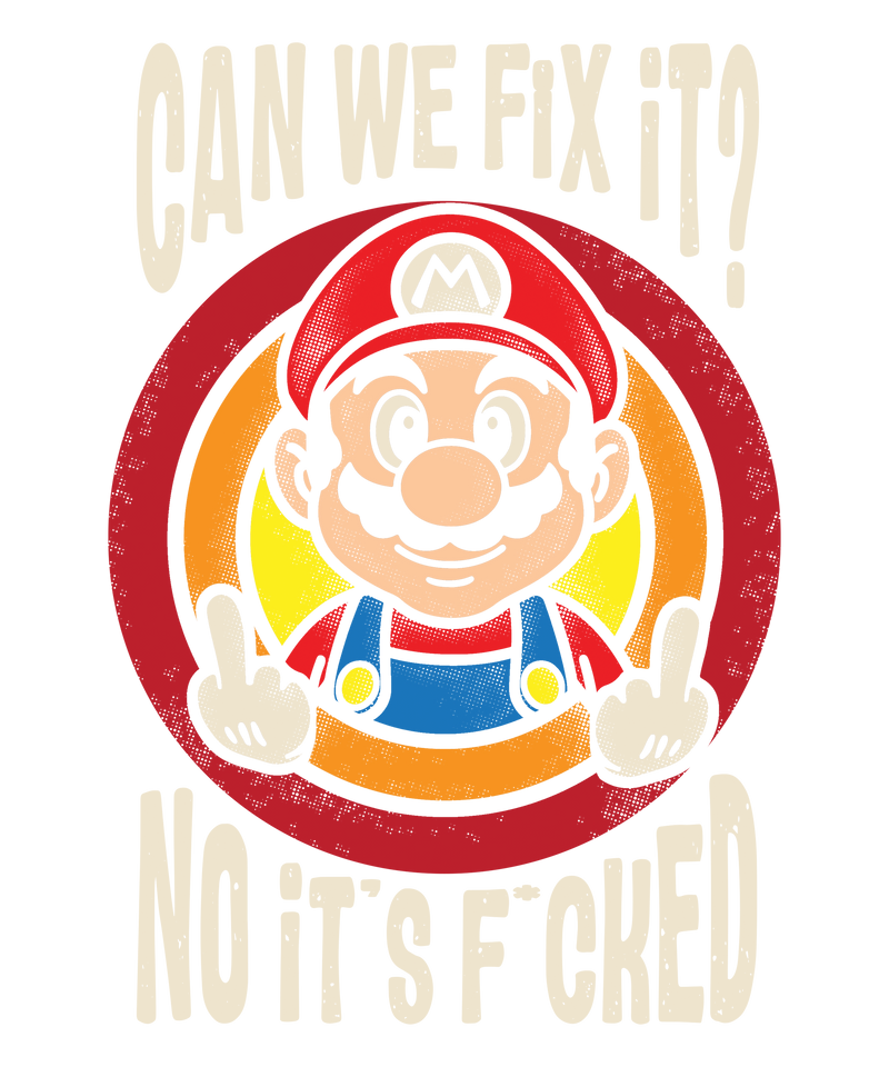 NO IT'S FUCKED