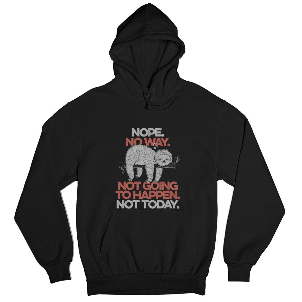 Nope Lazy Sloth Funny Gift