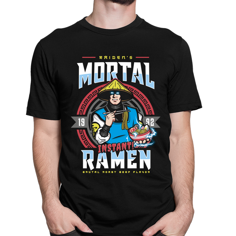 Mortal Ramen als T-Shirt