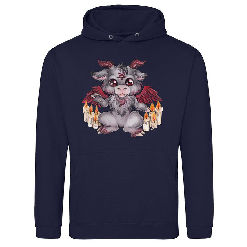 Cute Satan devil roast with candles