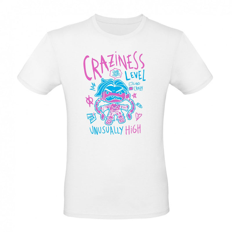Craziness Level v2 als T-Shirt