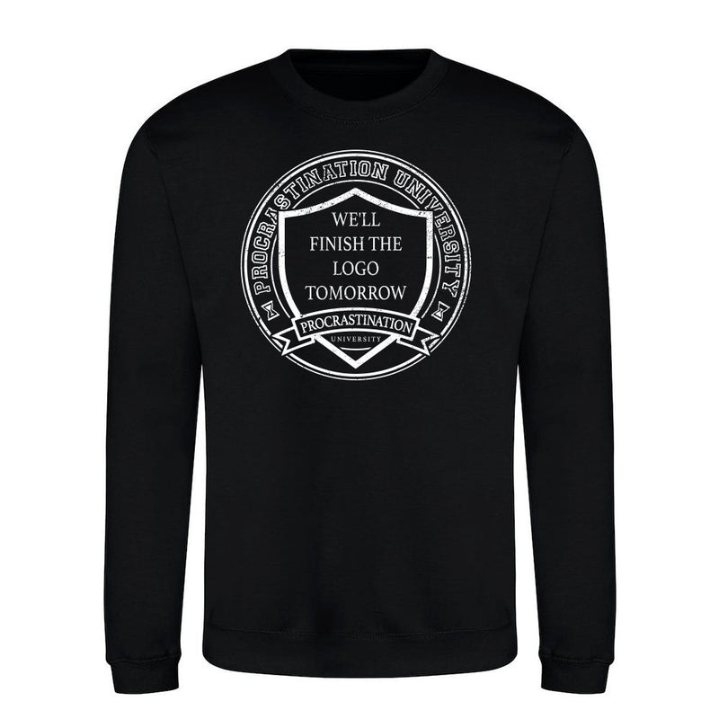 Procrastination university logo als T-Shirt