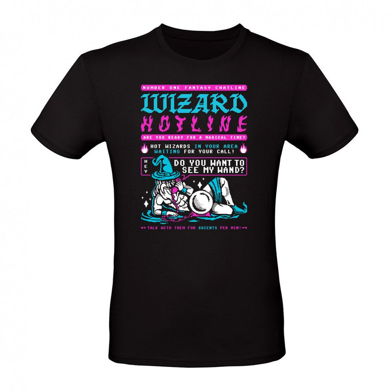 Wizard Hotline als T-Shirt