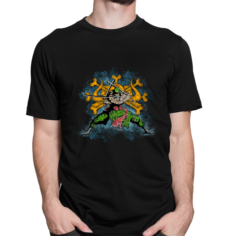 Watercolor Samurai King als T-Shirt
