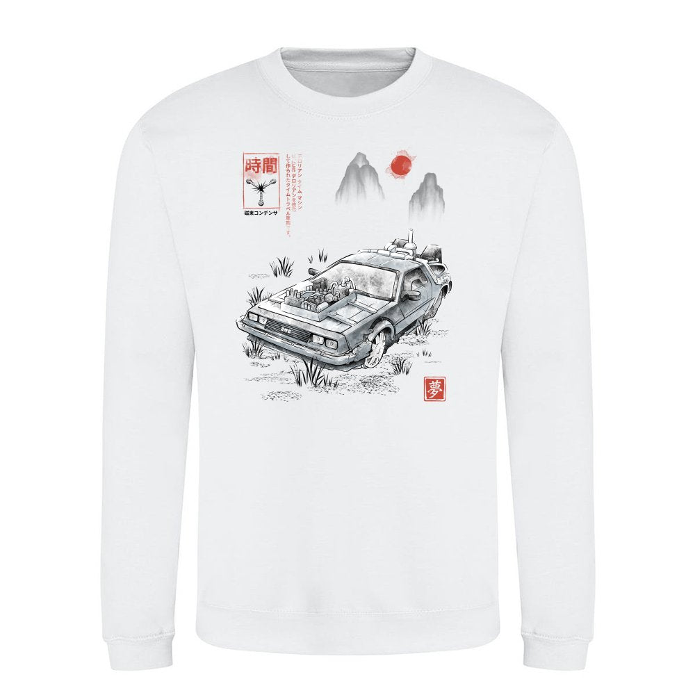 DeLorean Sumi-E