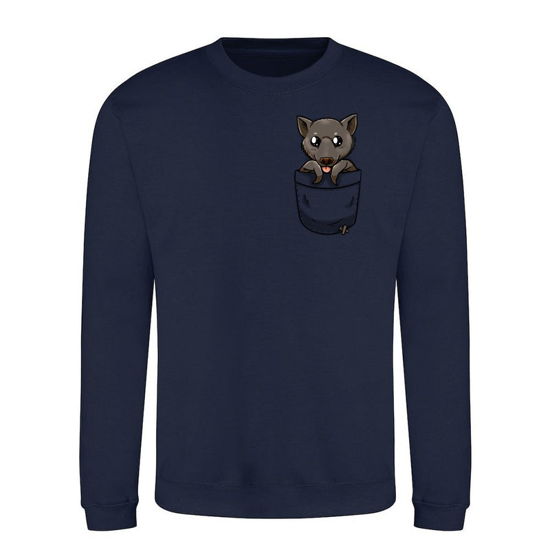 Pocket Cute Fruit Bat als T-Shirt