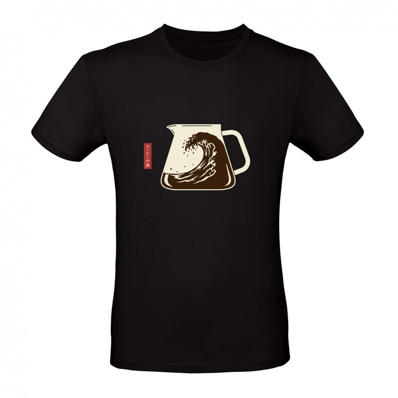 The Great Wave Off Coffee als T-Shirt