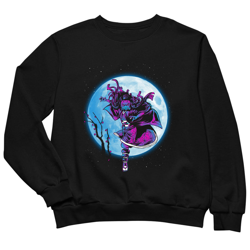 Nezuko under the Moon als T-Shirt