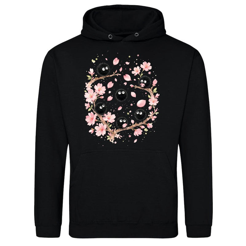 Susuwatari Russmaennchen Russbolde im Kirschblueten Baum als T-Shirt