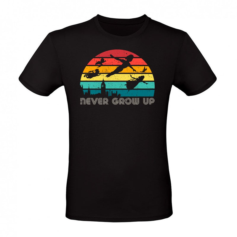 Never grow up vintage als T-Shirt