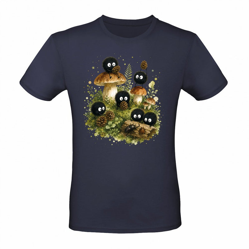 Susuwatari Russmaennchen Russbolde im Wald als T-Shirt