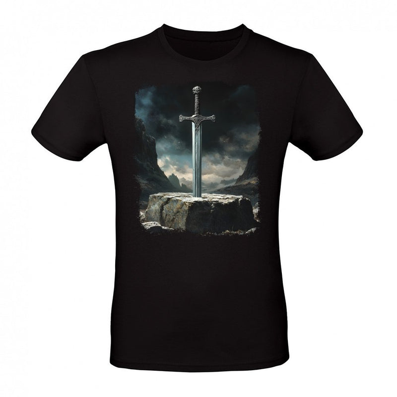 Schwert im Stein als T-Shirt