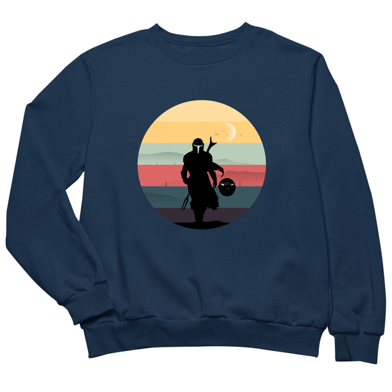 A Lone Bounty Hunter and Little Friend als T-Shirt