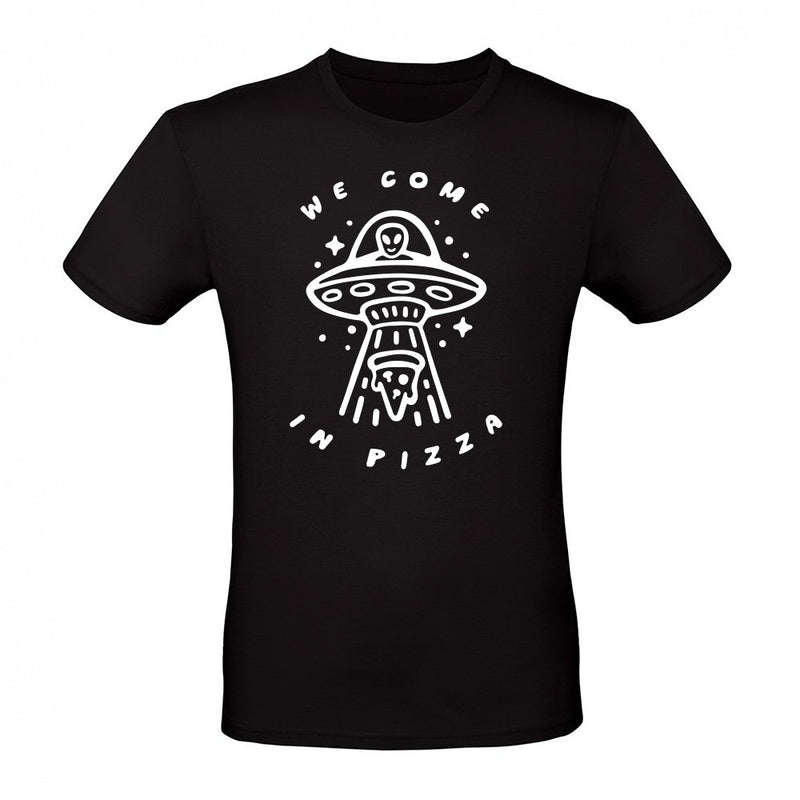 Pizza Alien als T-Shirt