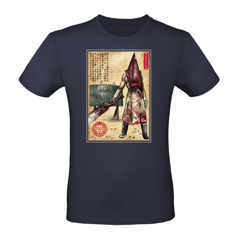 Pyramid Head Woodblock