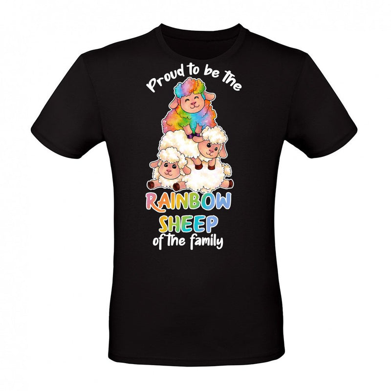 LGBT Rainbow Sheep Pride Queer Lesbian Gay als T-Shirt