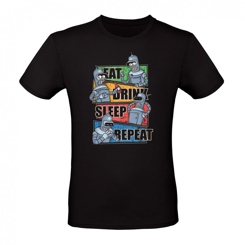 eat drink sleep repeat als T-Shirt