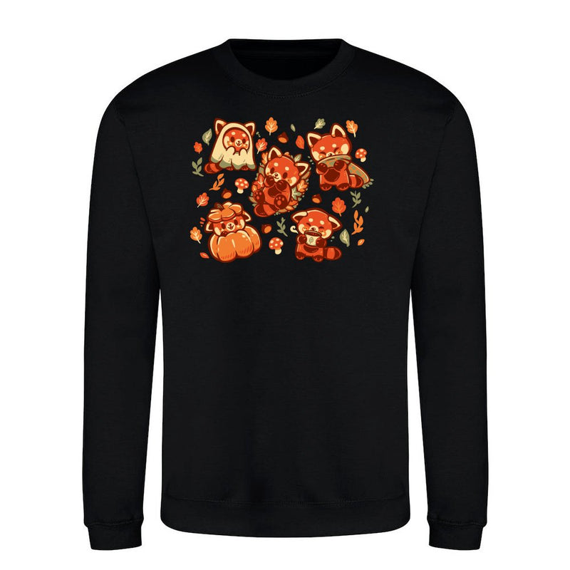 Red Panda Autumn Time als T-Shirt
