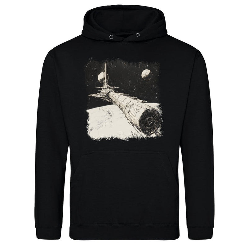 Planzeichnung Raumschiff als T-Shirt