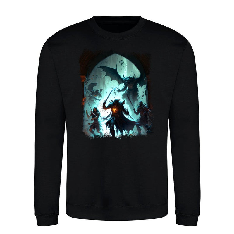 Adventures Battling Horde of Demon als T-Shirt