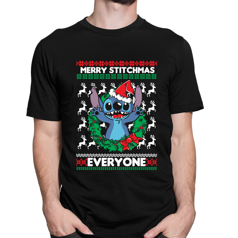merry stitchmas als T-Shirt