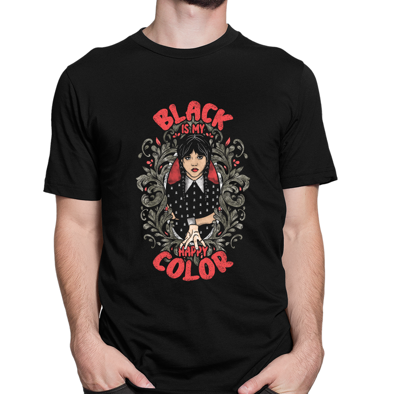 black is my happy color als T-Shirt