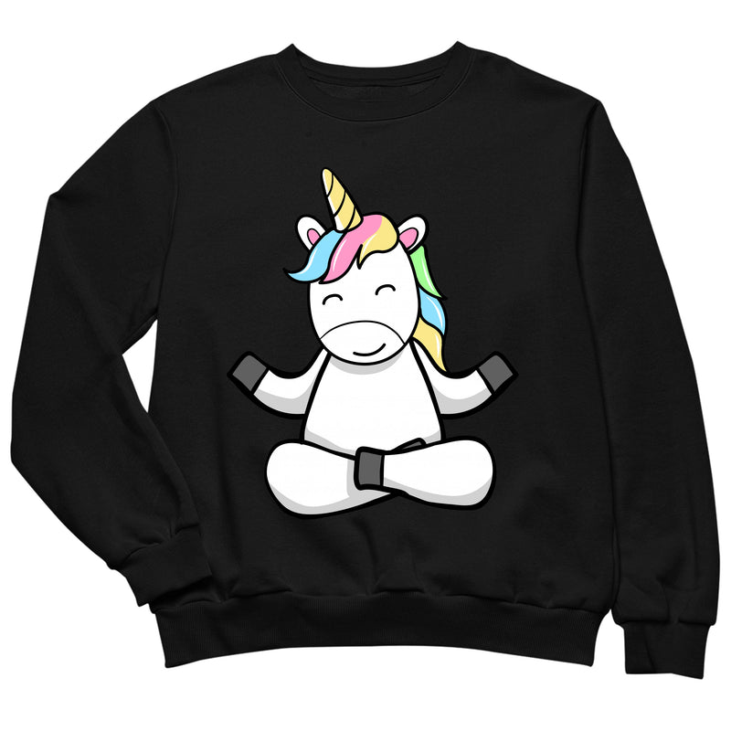 unicorn meditating als T-Shirt