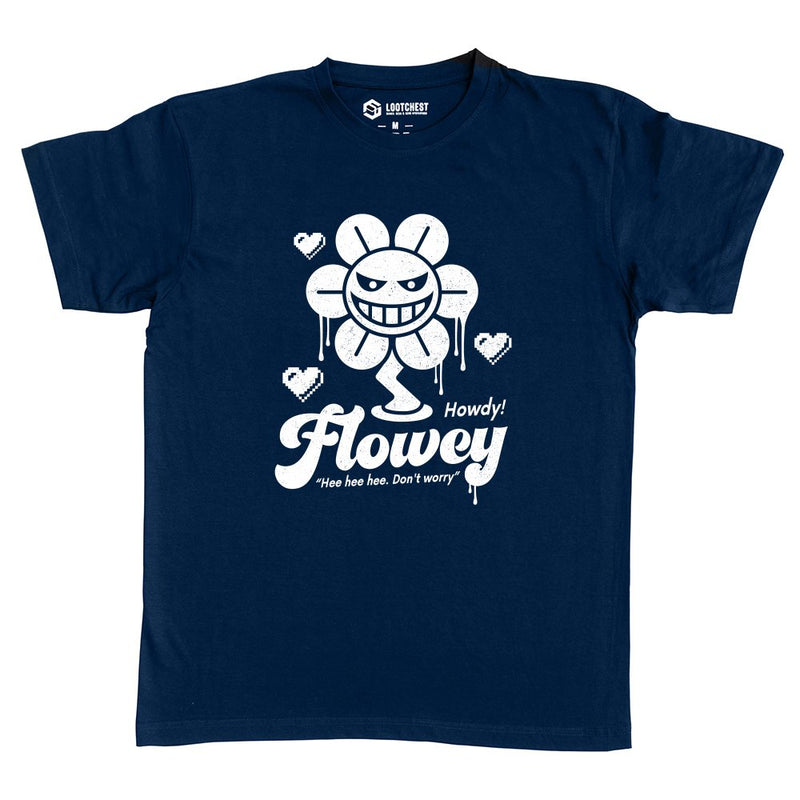 Howdy Flowey als T-Shirt