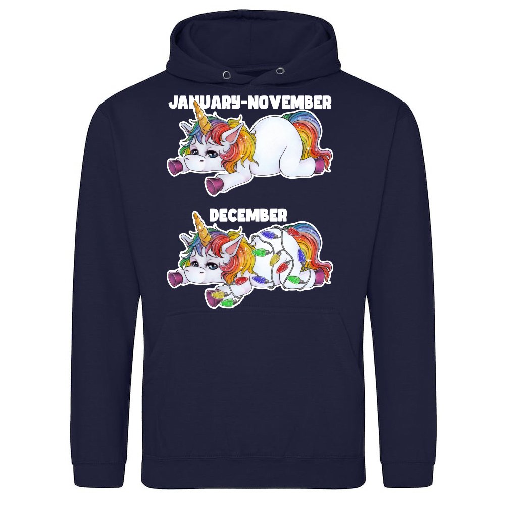 Zero Interest Unicorn in the Mood for Christmas