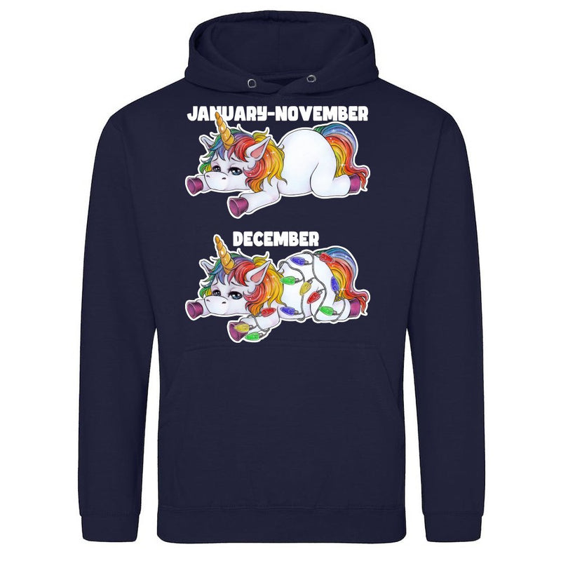 Zero Interest Unicorn in the Mood for Christmas