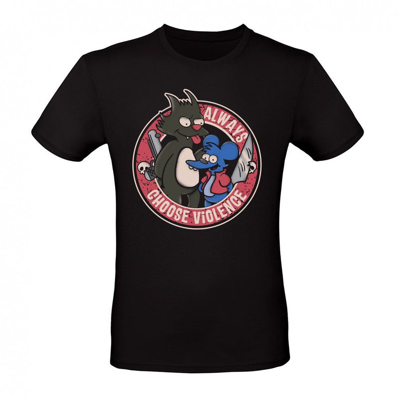always choose violence als T-Shirt