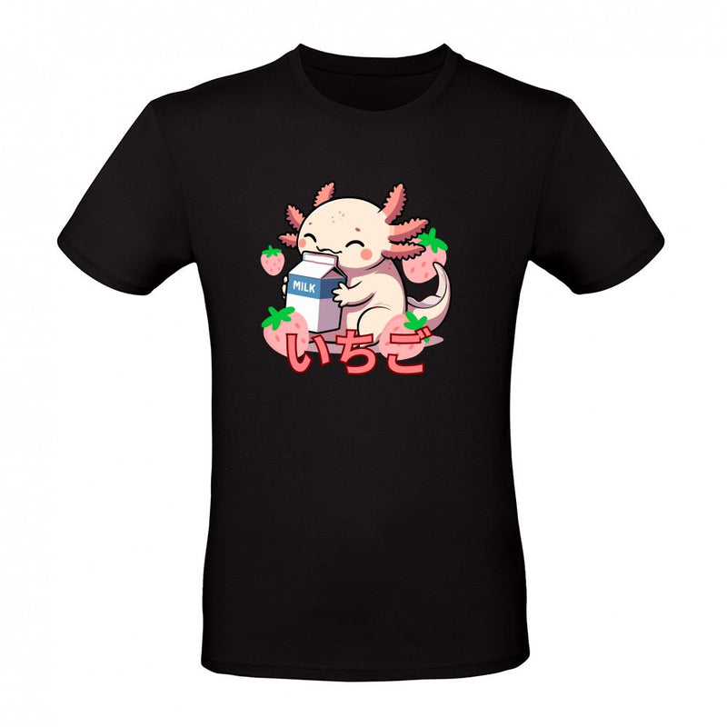 cute axolotl strawberries als T-Shirt