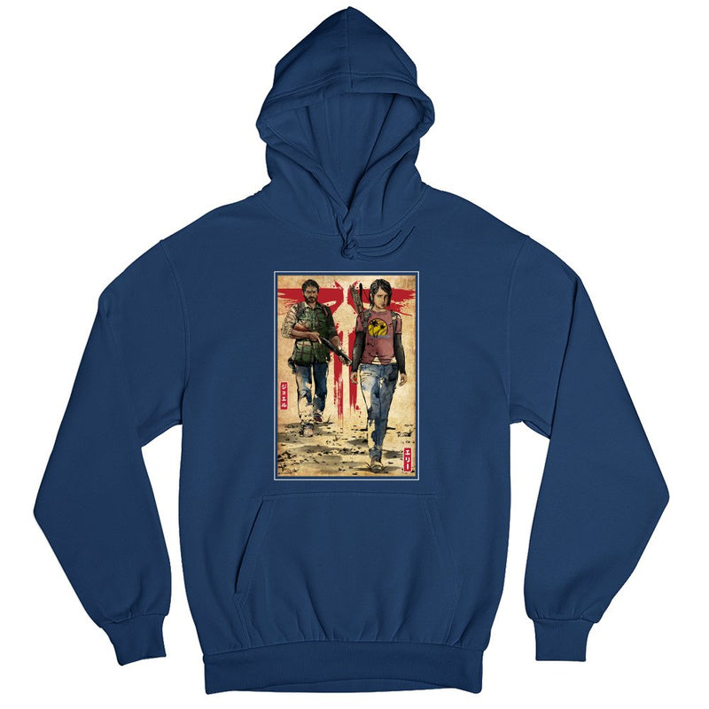 Joel and Ellie woodblock als T-Shirt