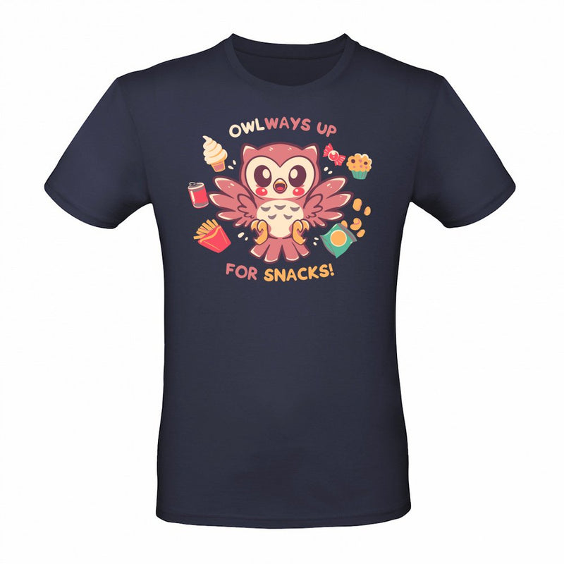 OWLways up for Snacks als T-Shirt