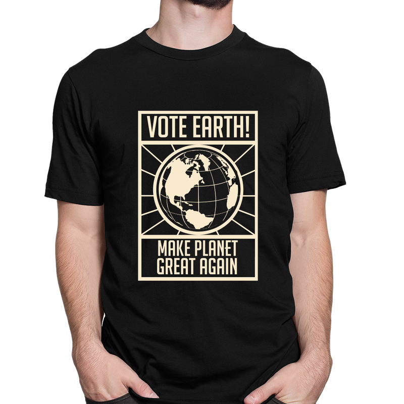 Vote Earth als T-Shirt