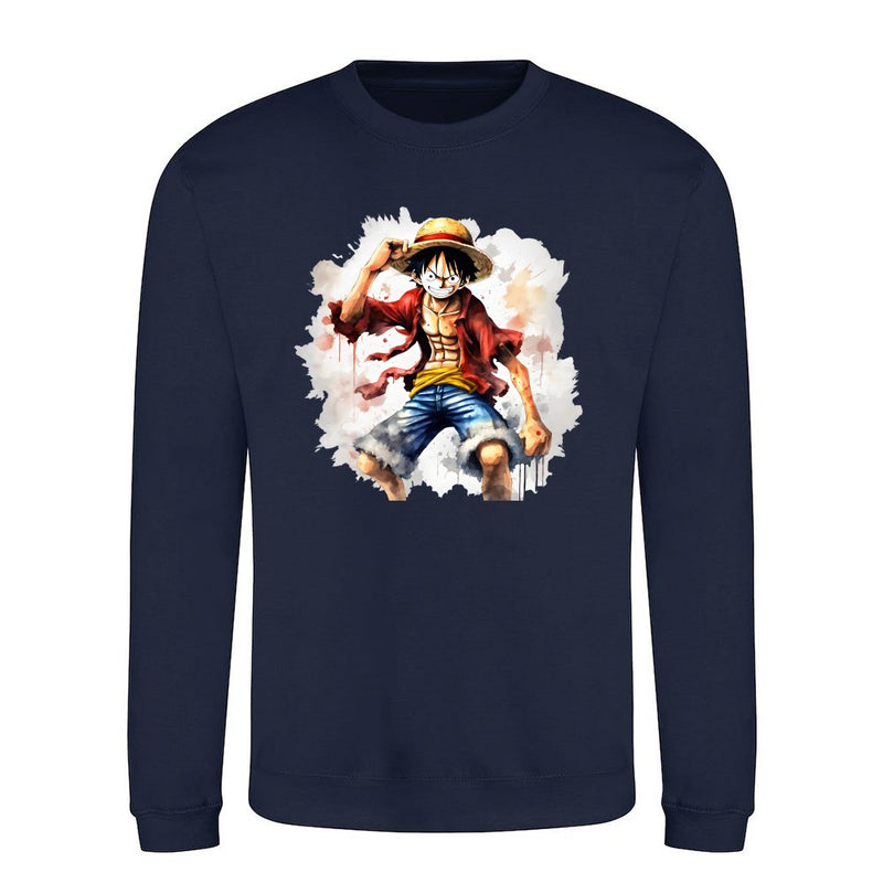 One captain for the crew Watercolor als T-Shirt