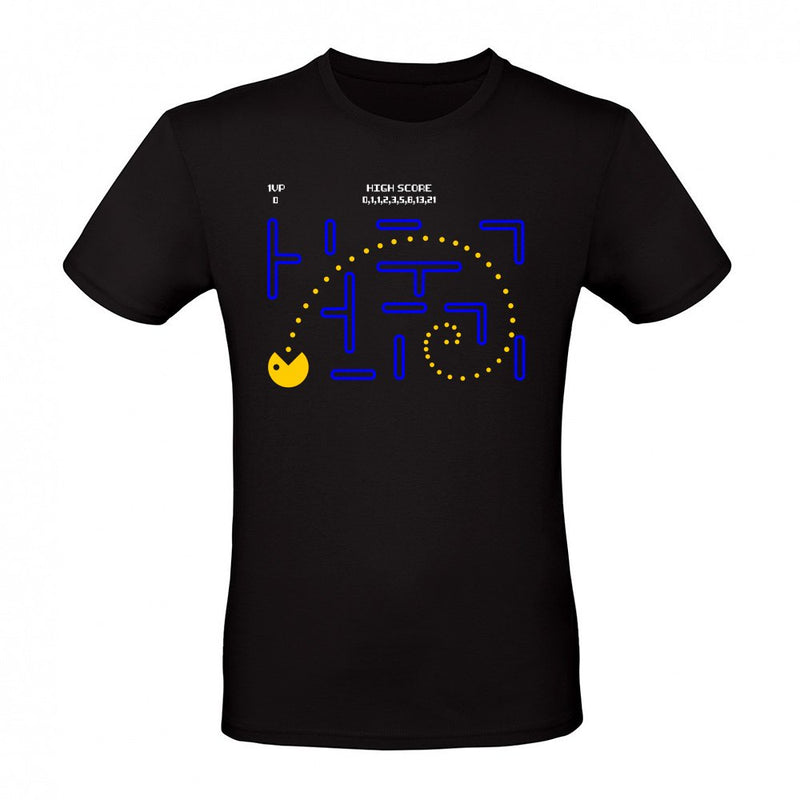 Pac-Math als T-Shirt