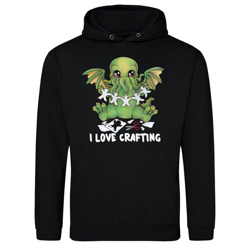 I love Crafting Lovecraft Monster Oktopus Basteln als T-Shirt