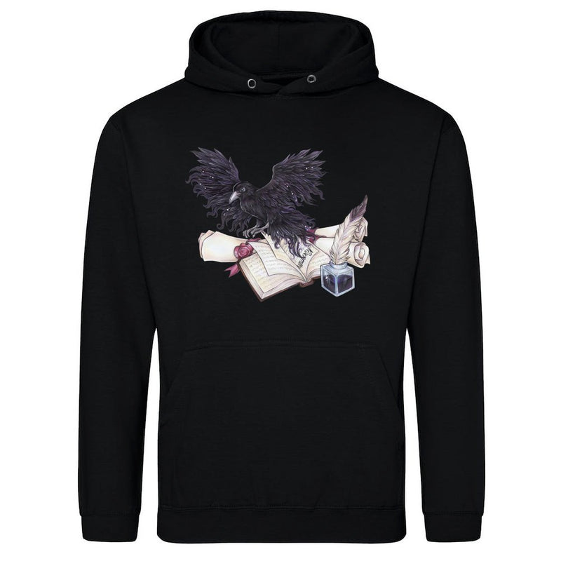 Raven crow bird according to Poe from book Nevermore als T-Shirt