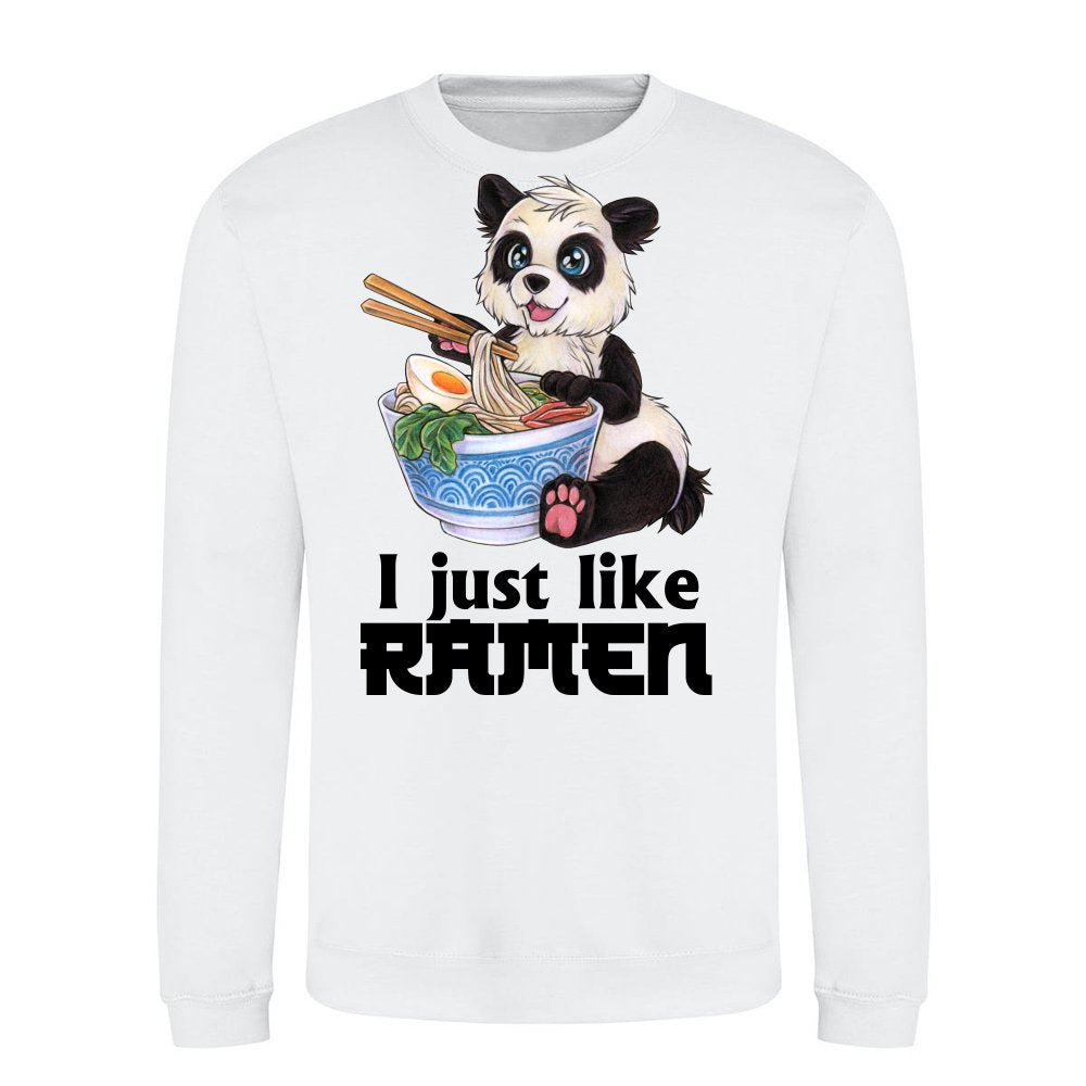 Cute panda with ramen noodles gift