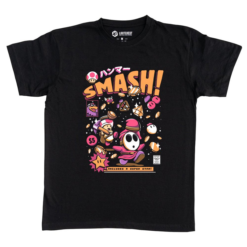 Captain Smash als T-Shirt