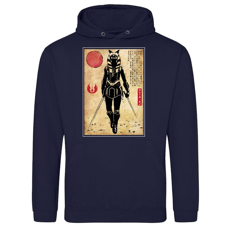Ashoka Tano woodblock als T-Shirt