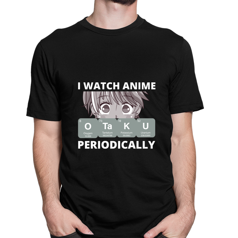 Funny Otaku Anime Periodic Table Japanese Kawaii als T-Shirt