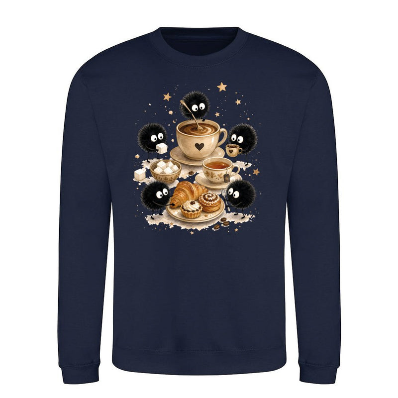 Susuwatari Russmaennchen Russbolde im Cafe als T-Shirt