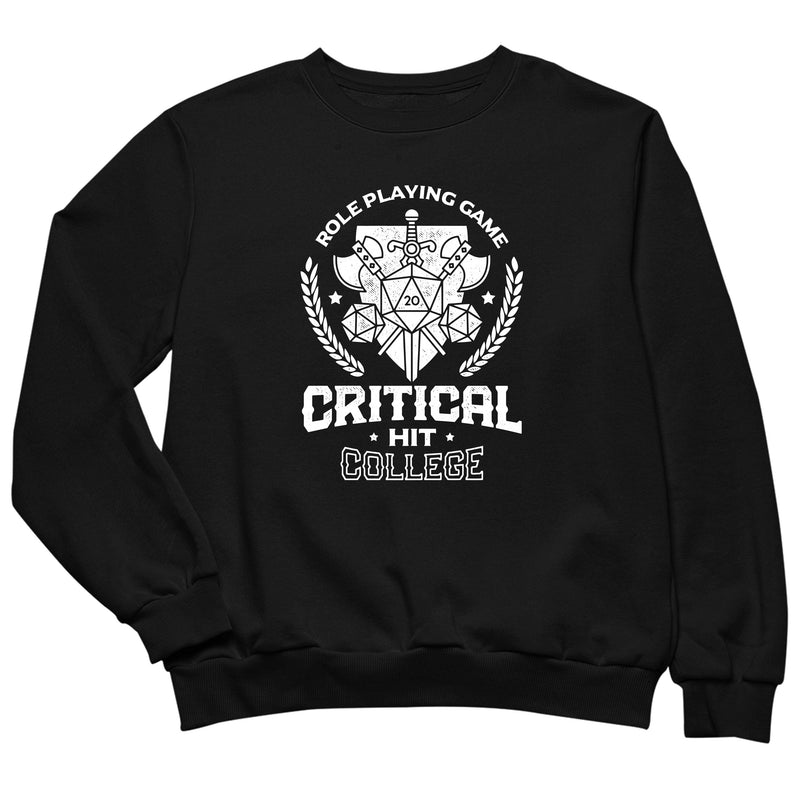 Critical Hit College als T-Shirt