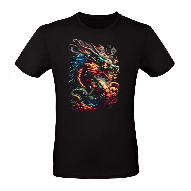 Colorful Wise Old Dragon als T-Shirt