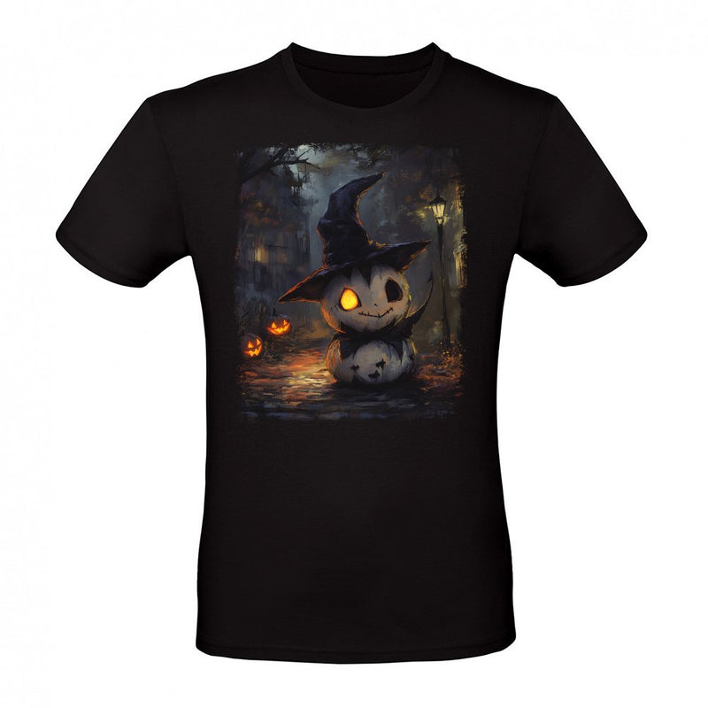 Halloween Snowman als T-Shirt