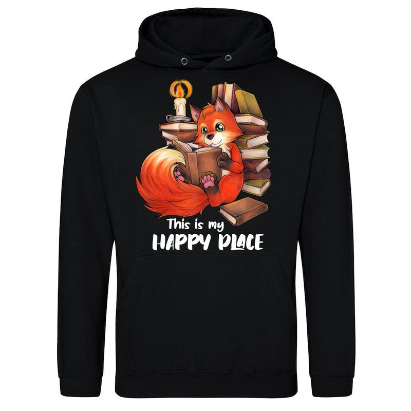 This is my happy place cute reading Fox with books als T-Shirt