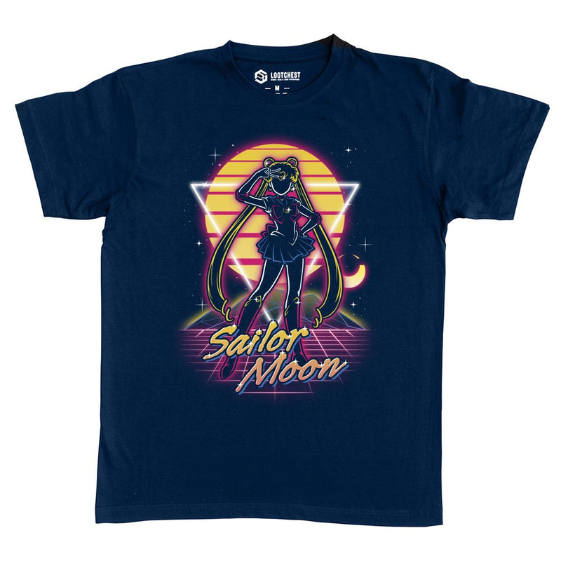 Retro Moon Guardian als T-Shirt