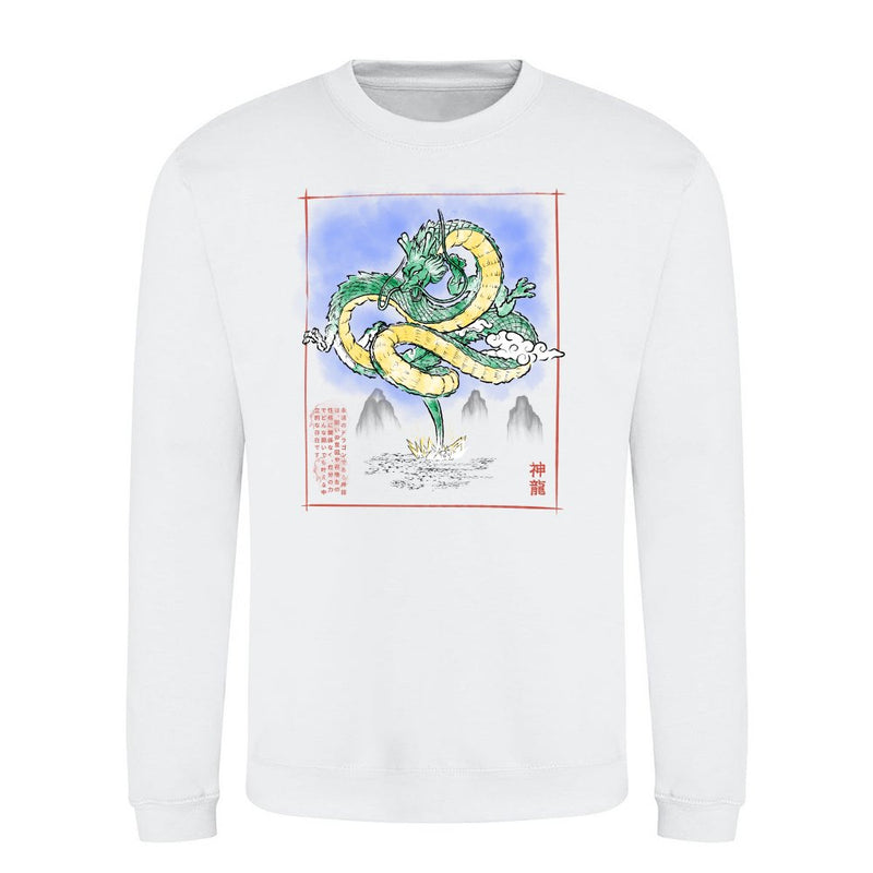 Shenron Sumi-E als T-Shirt
